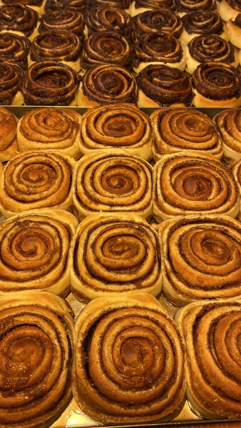 Cinnamon and chocolate rolls